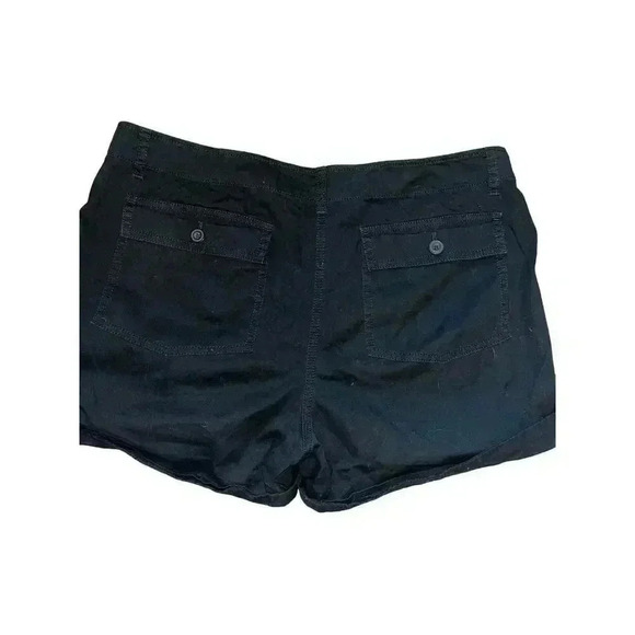LOFT ANN TAYLOR size 10 cargo short black - Picture 3 of 3